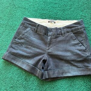 Cuffed Denim Short